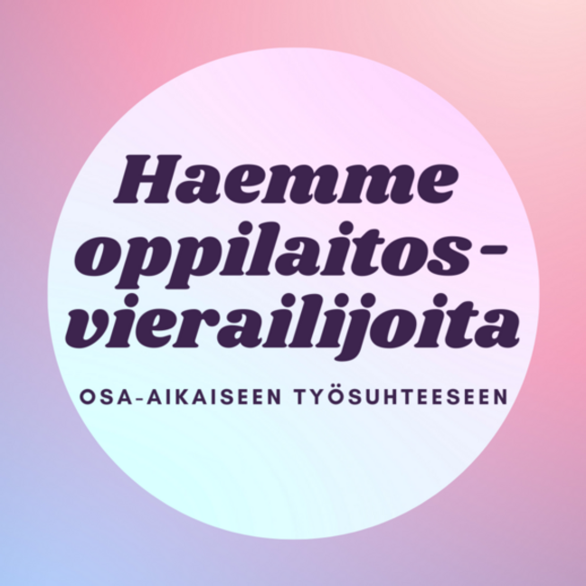 Hae oppilaitosvierailijaksi vetämään Yeesin työpajoja mielenterveyden edistämisestä!